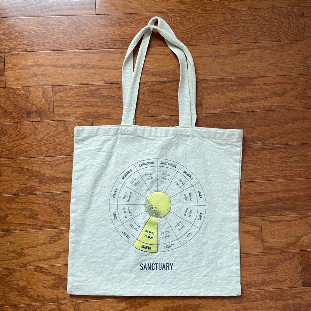 Gemini tote bag